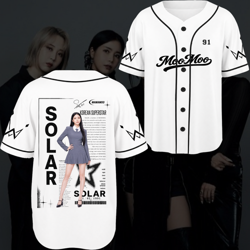Mamamoo Chronicles Concert Baseball Jersey Gift For Fans