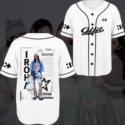 Illit Chronicles Concert Baseball Jersey Gift For Fans