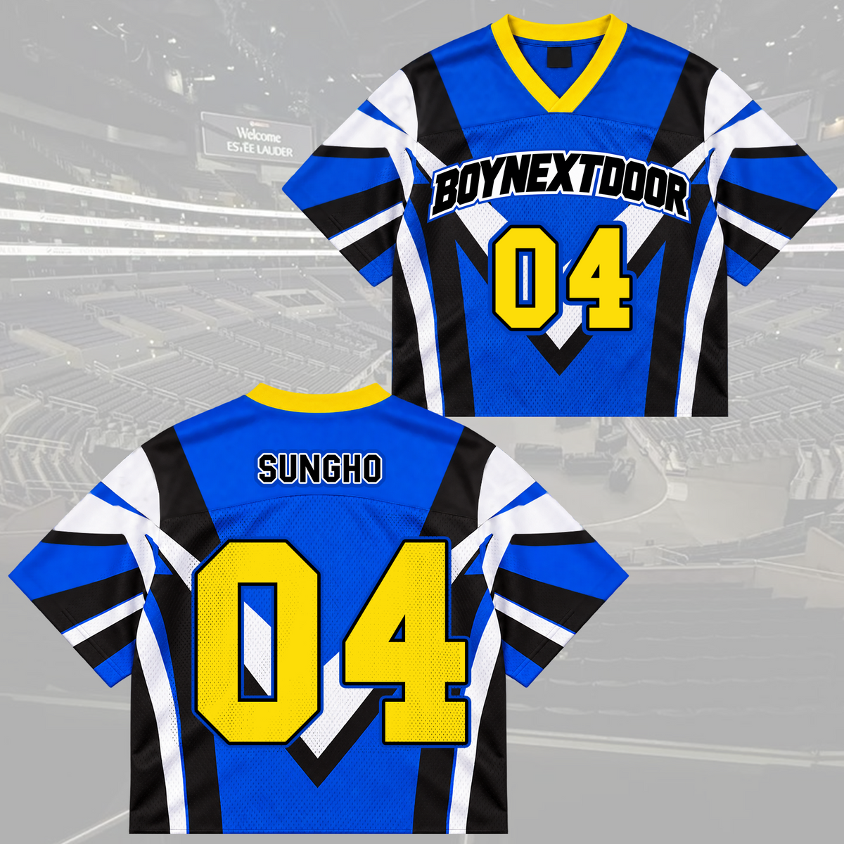 Epic BOYNEXTDOOR Knock On World Tour Sporty Mix Mesh Jersey For Onedoor