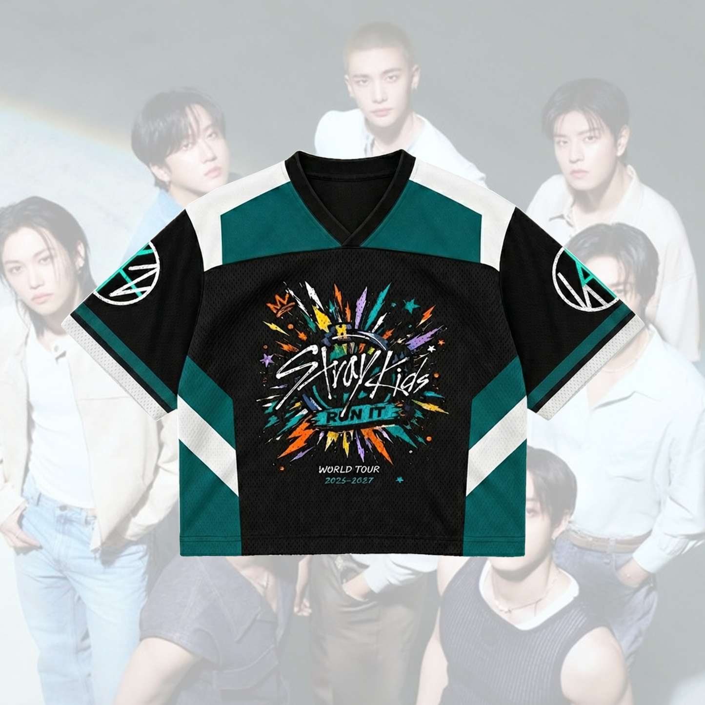 Stray Kids This & That Comeback Mixed Mesh Jersey Run It Gifts For Fans