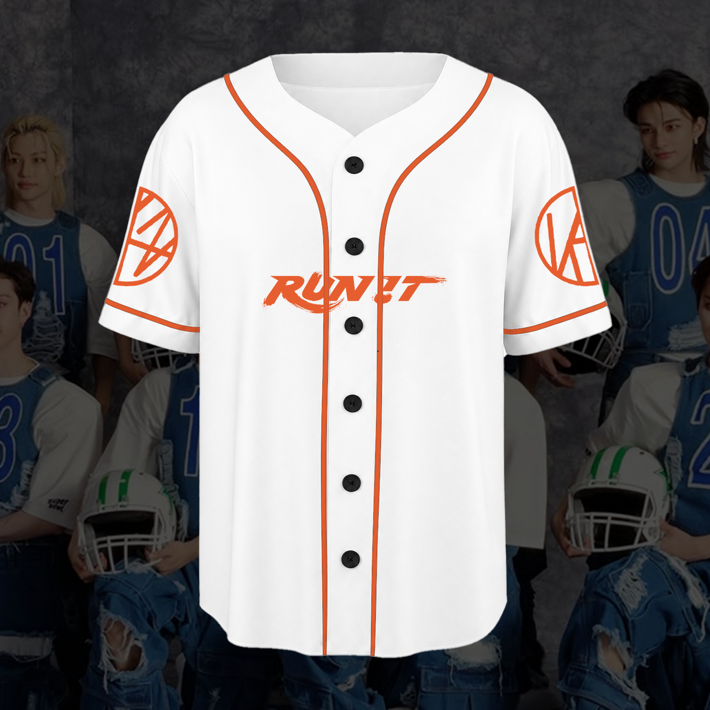 Stray Kids Skzoo Doodle Jersey THIS AND THAT Album Fan Outfit
