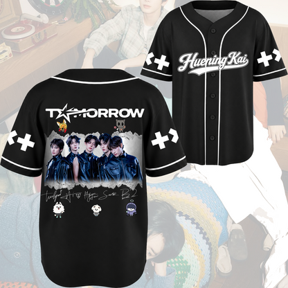 TXT Tomorrow Signature Baseball Jersey Fan Edition