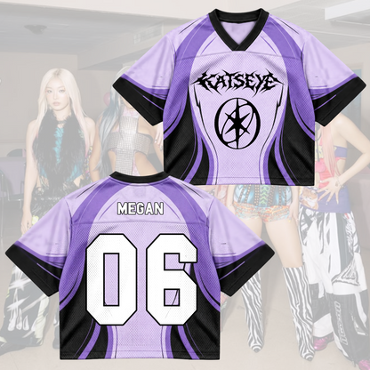 KATSEYE Comeback Heavy Metal Mixed Mesh Jersey For EYEKONS