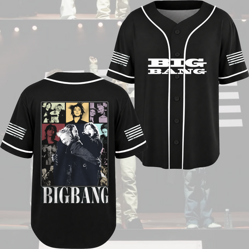 COSMOS World Tour BIGBANG Baseball Jersey  Fan Edition