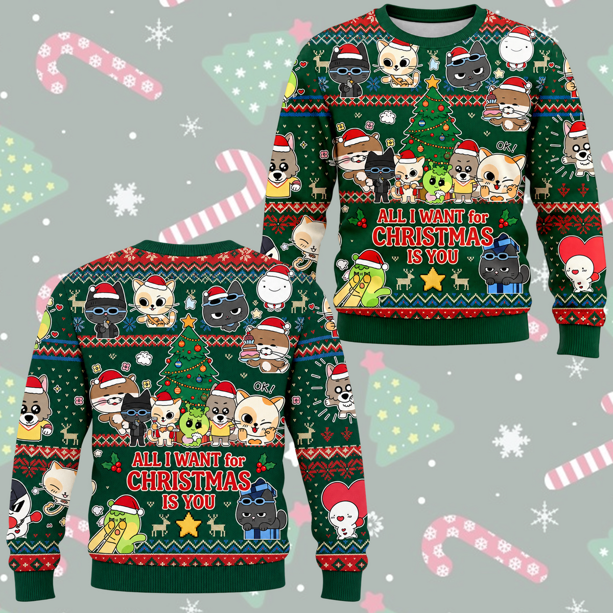 KATSEYE Dream Academy Freizeit-Cardigan als Geschenk für Fans