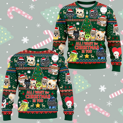 KATSEYE Dream Academy Freizeit-Cardigan als Geschenk für Fans