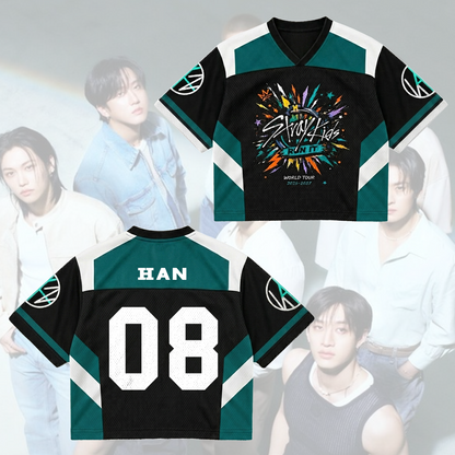 Stray Kids This & That Comeback Mixed Mesh Jersey Run It Gifts For Fans