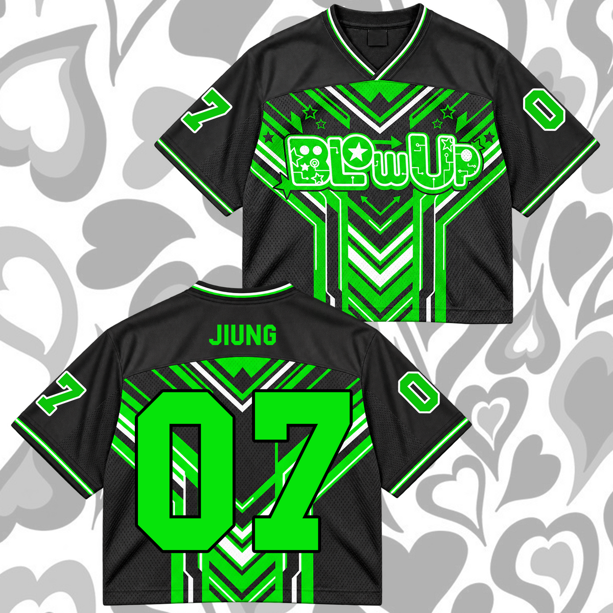 CreepEye Horror Haven P1harmony Mesh-Trikot Fan-Edition