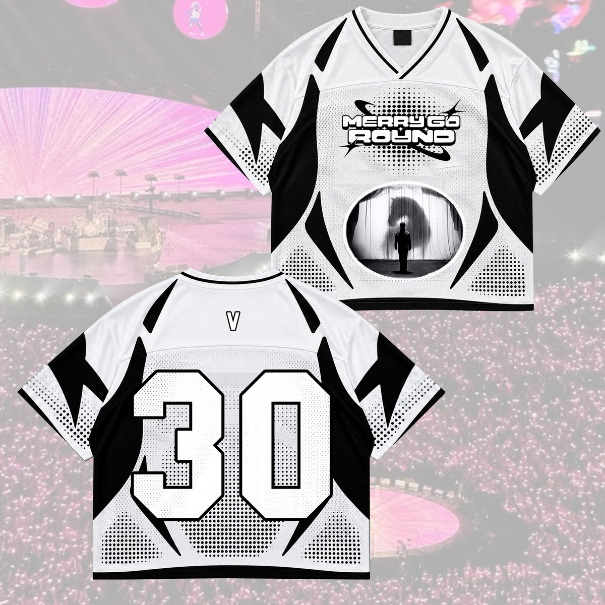 Rose of Sharon Bangtan Boys Arirang Welttournee BTS Mesh-Trikot-Mix Geschenk für Army