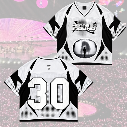 Rose of Sharon Bangtan Boys Arirang Welttournee BTS Mesh-Trikot-Mix Geschenk für Army