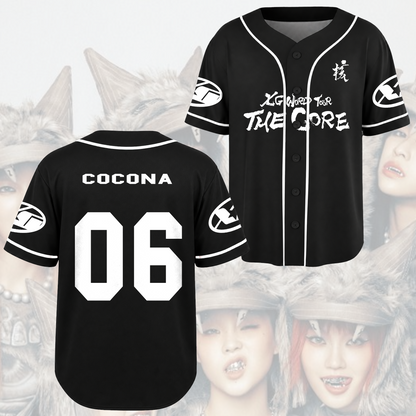 XG Xgene The Core 2026 Tour Baseball Jersey Gift For Fans