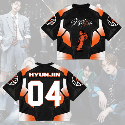 Stray Kids This & That Face Mixed Mesh Jersey Gifts For Stay