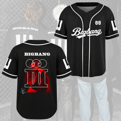 Bigbang Biiig Comeback Special Edition Baseball Jersey Fan Gifts