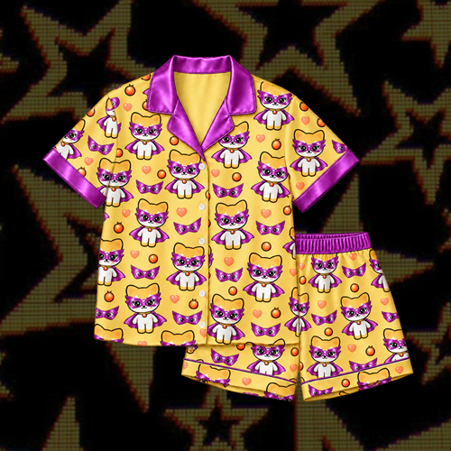 Wild KATSEYE Pyjama-Set Geschenk für Fans