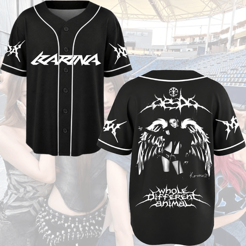 Fierce Aespa WDA Lemonade Album Baseball Jersey