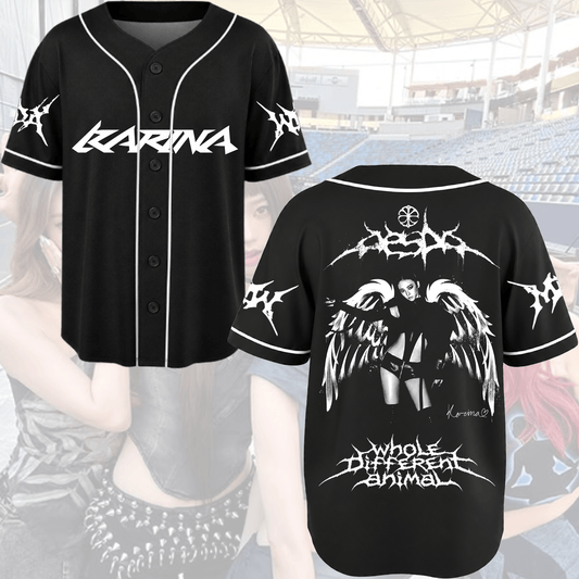 Fierce Aespa WDA Lemonade Album Baseball Jersey