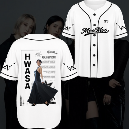 Mamamoo Chronicles Concert Baseball Jersey Gift For Fans