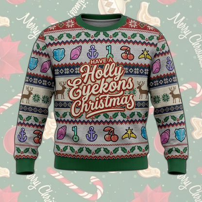 Merry Katseye Ugly Christmas Sweater Fan-Edition