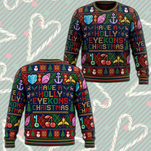 Merry Katseye Ugly Christmas Sweater Fan-Edition