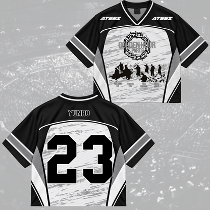 ATEEZ Golden Hour Part 5 Mixed Mesh Jersey Fan Edition (Bad)