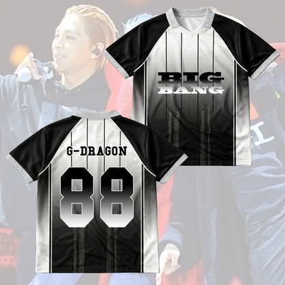 BIGBANG World Tour Winged Neck Baseball Shirt Gift For Fans