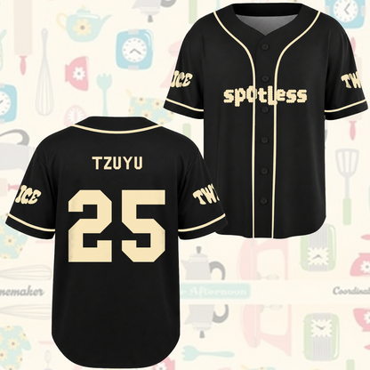 Super, das ist für das TWICE Baseballtrikot der Welttournee 2026
