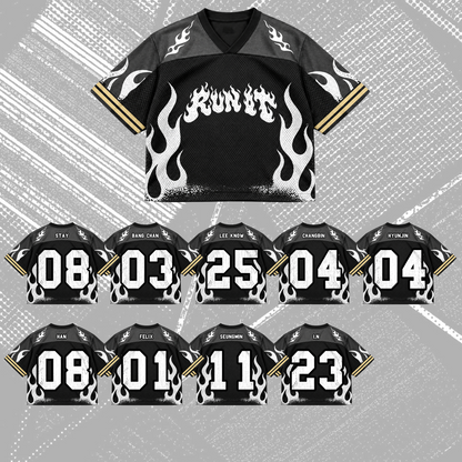 Savage Run It Stay Club All Members Heavy Metal Mixed Mesh Jersey For Stay