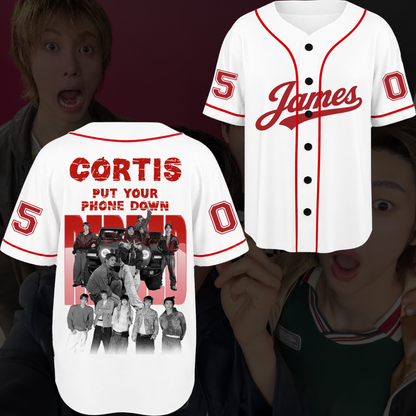 Blazing Cortis Put Your Phone Down Tour Baseball Jersey Gift For Fans