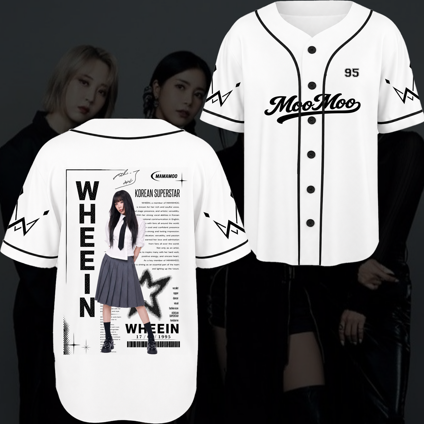 Mamamoo Chronicles Concert Baseball Jersey Gift For Fans