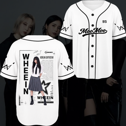 Mamamoo Chronicles Concert Baseball Jersey Gift For Fans