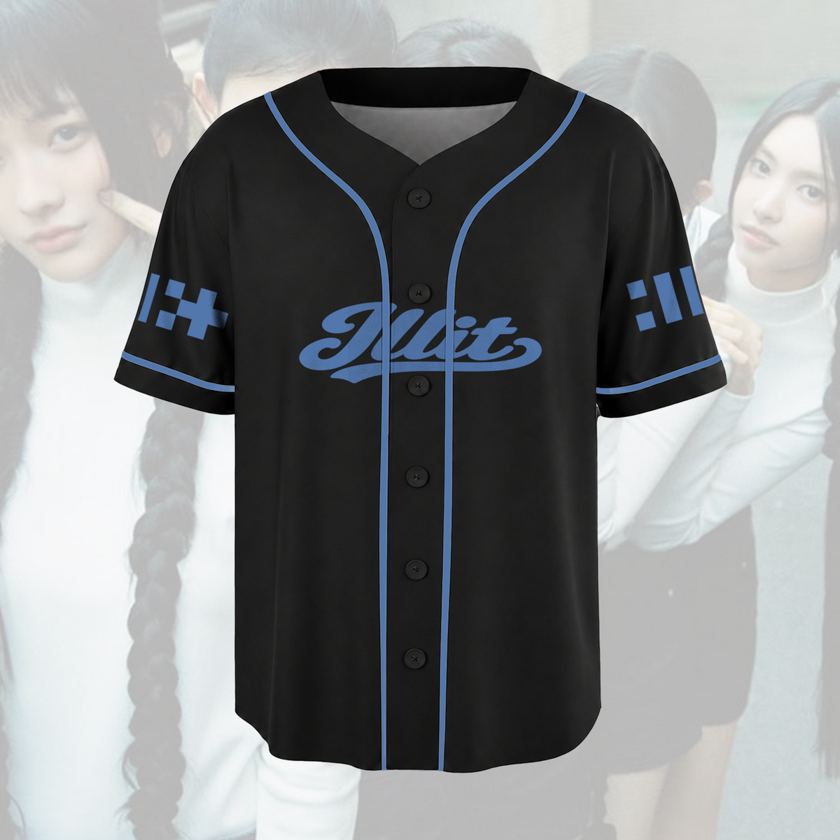 Dramatic Illit Breakeven Eye To Eye  Baseball Jersey Gift For Gllit