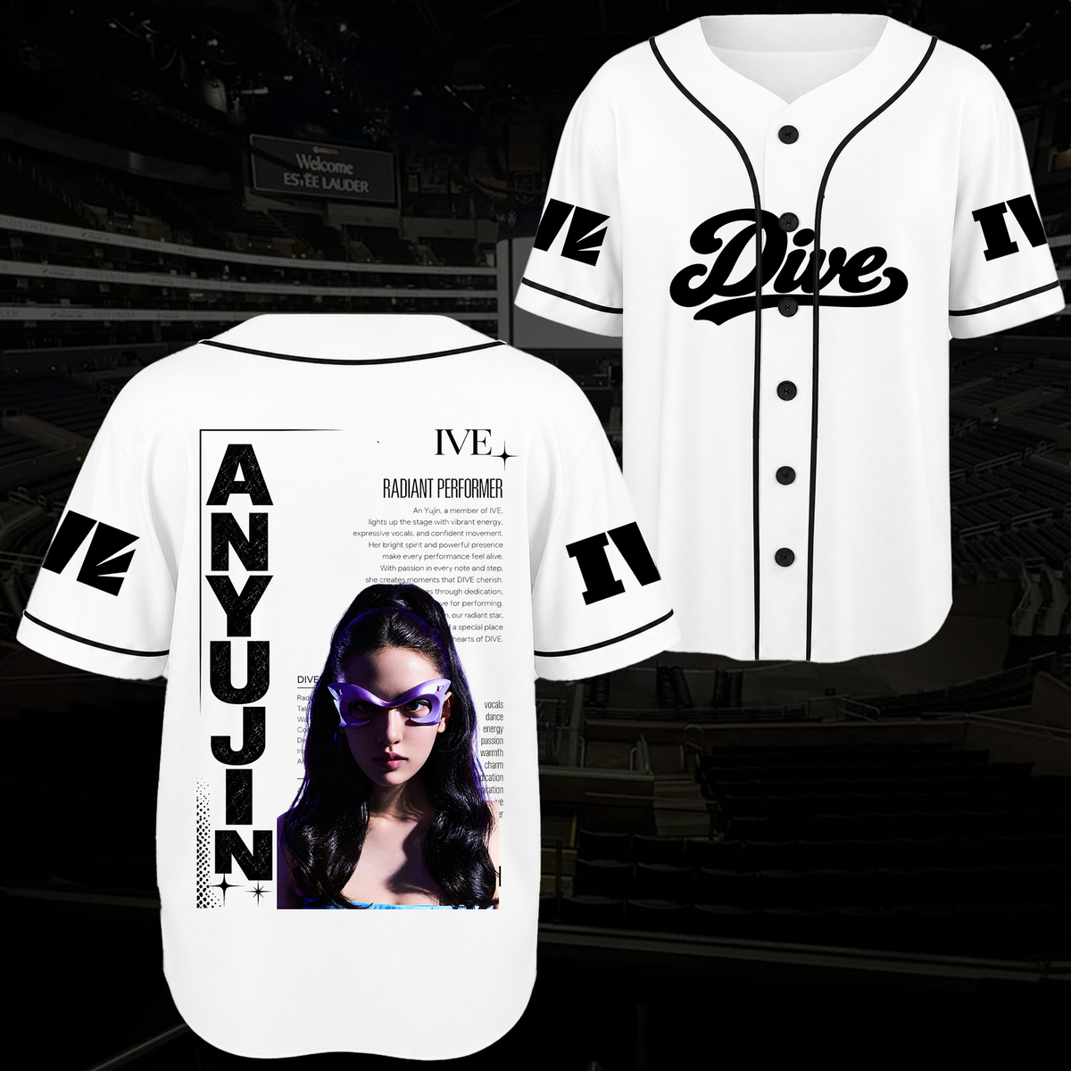 Graceful Performer I.V.E. Club Baseball Jersey For Dive