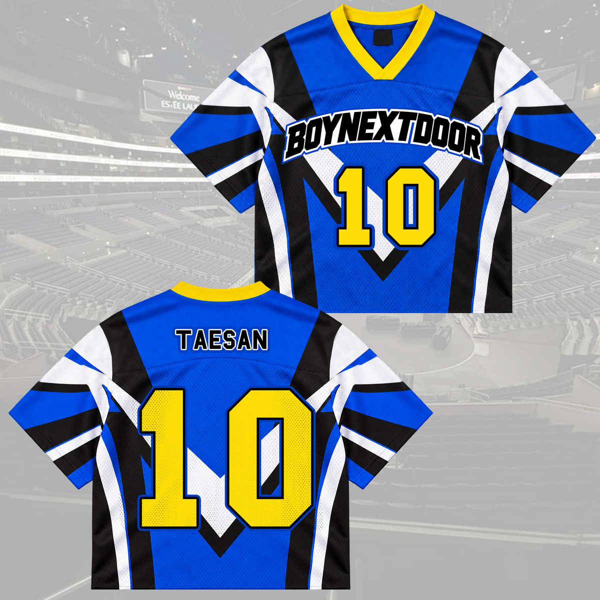 Epic BOYNEXTDOOR Knock On World Tour Sporty Mix Mesh Jersey For Onedoor