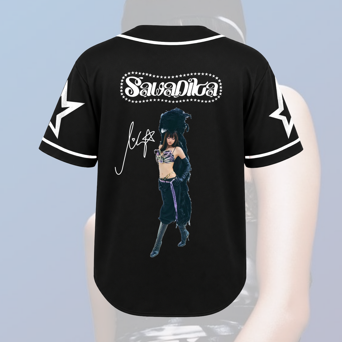 LISA SaWaDiKa Single Vintage Signature Baseball Jersey Gift For Fans