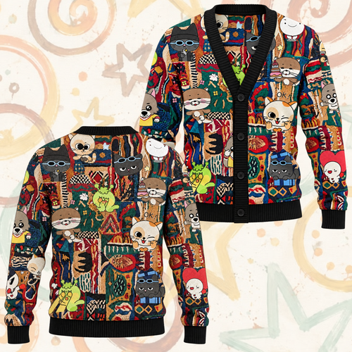 KATSEYE Dream Academy Freizeit-Cardigan als Geschenk für Fans