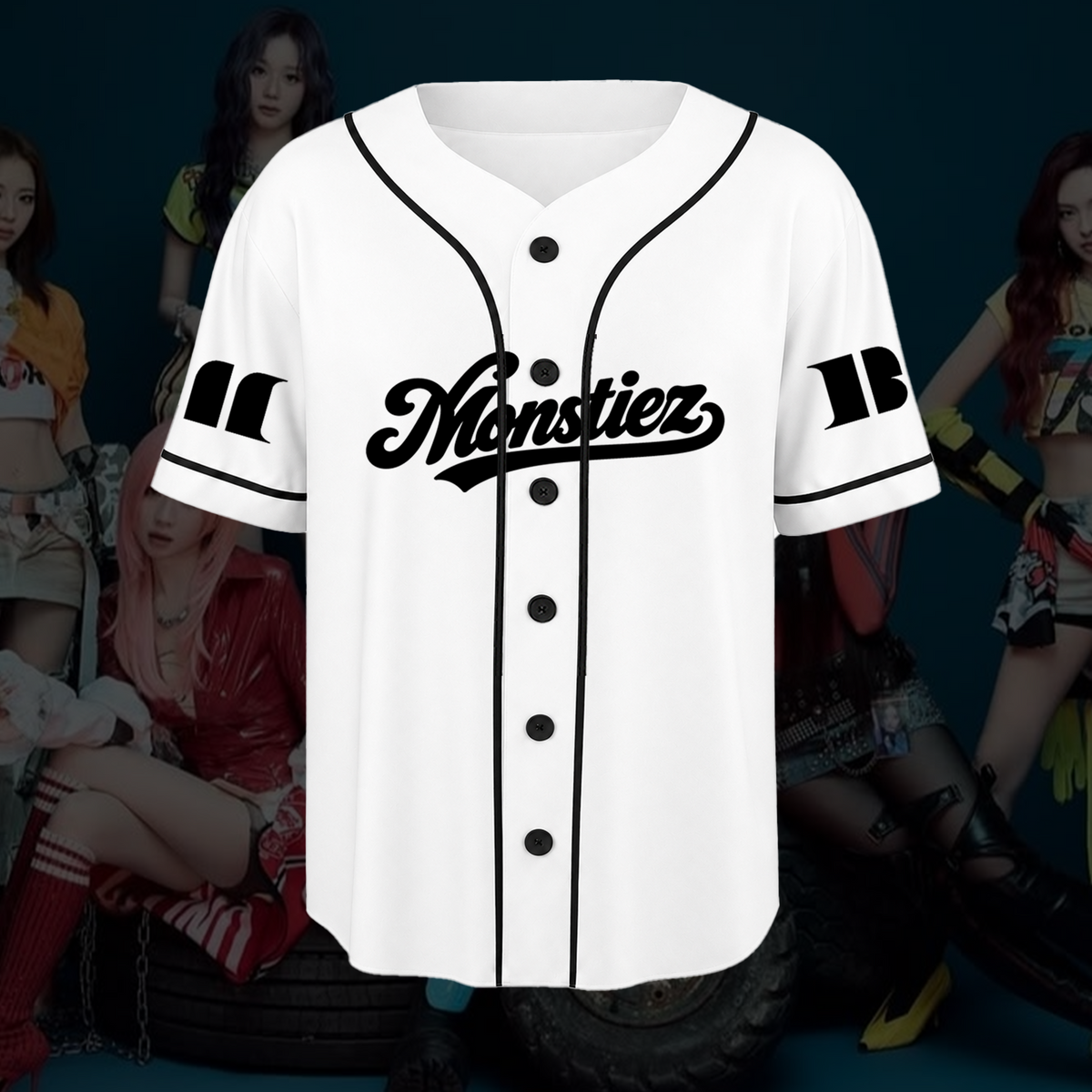 Compelling The Choom World Tour Babymonster Baseball Jersey For Monstiez