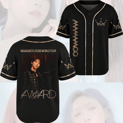 4ward World Tour Mamamoo  Baseball Jersey Fan Edition