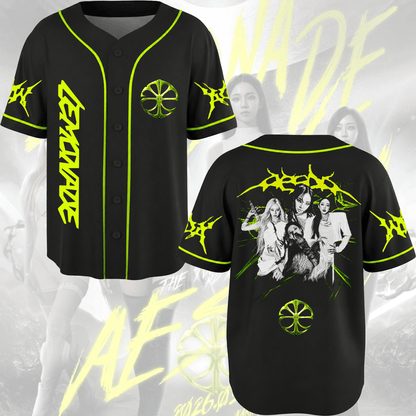 Aggressive Aespa WDA Lemonade Album Baseball Jersey
