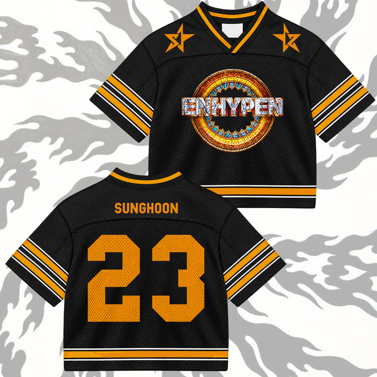 Bittersweet Blood Saga Enhypen World Tour Mesh-Trikot