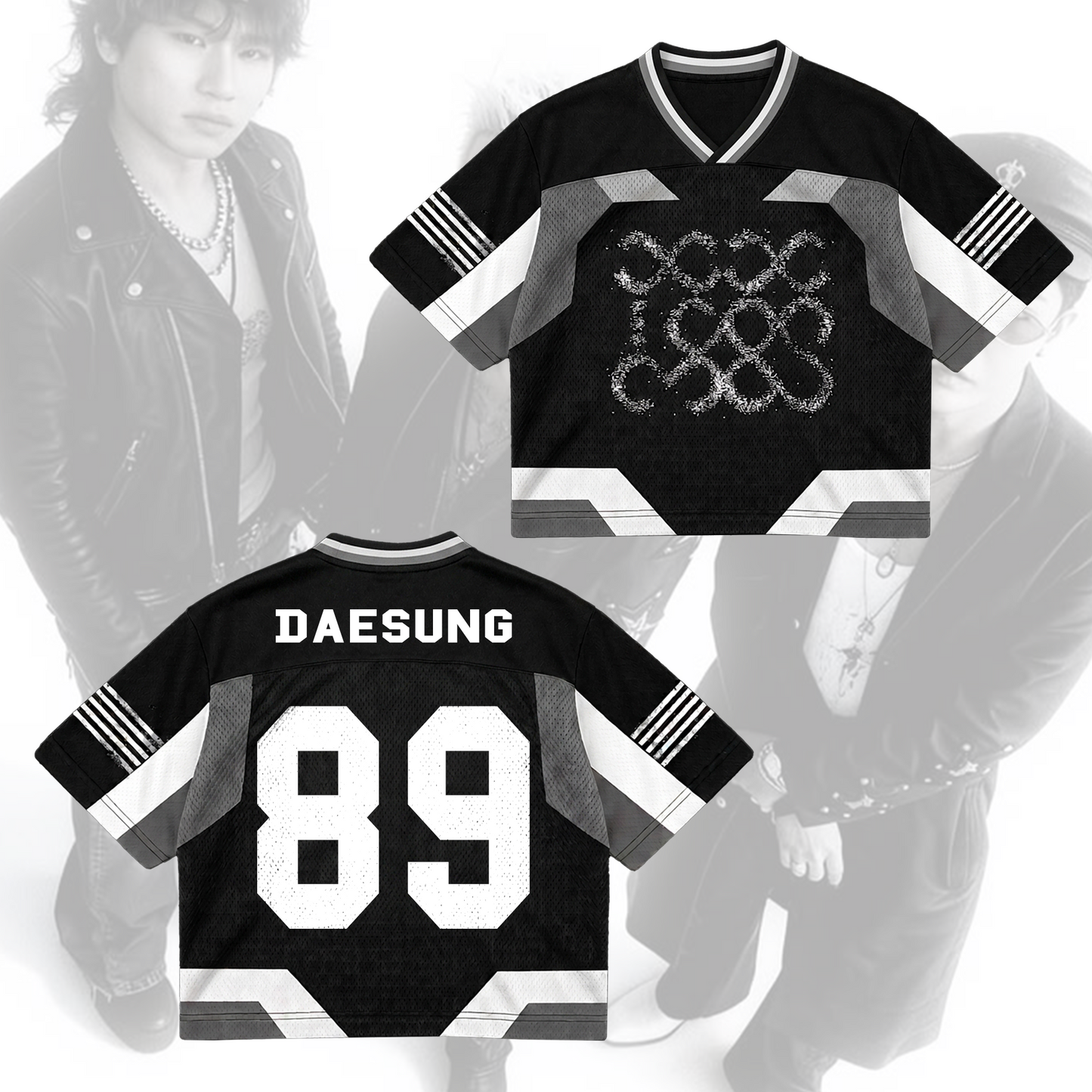 BIGBANG 20th Anniversary Concert Mixed Mesh Jersey Gift For Fans