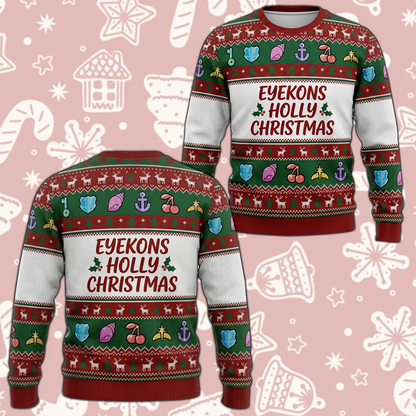 Eyekons Holly Christmas Ugly Sweater Kat.se.ye Fan Edition