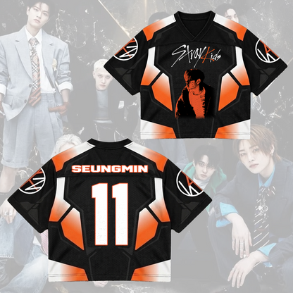 Stray Kids This & That Face Mixed Mesh Jersey Gifts For Stay