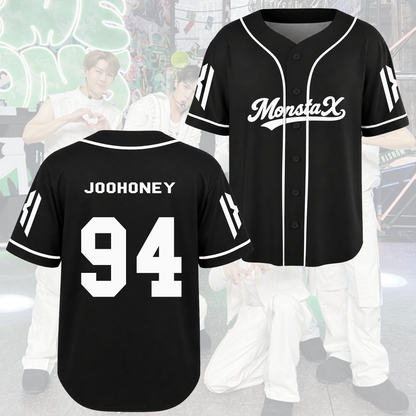 MONSTA X Come Back Baseball Jersey Concert Outfit Gift For Fans