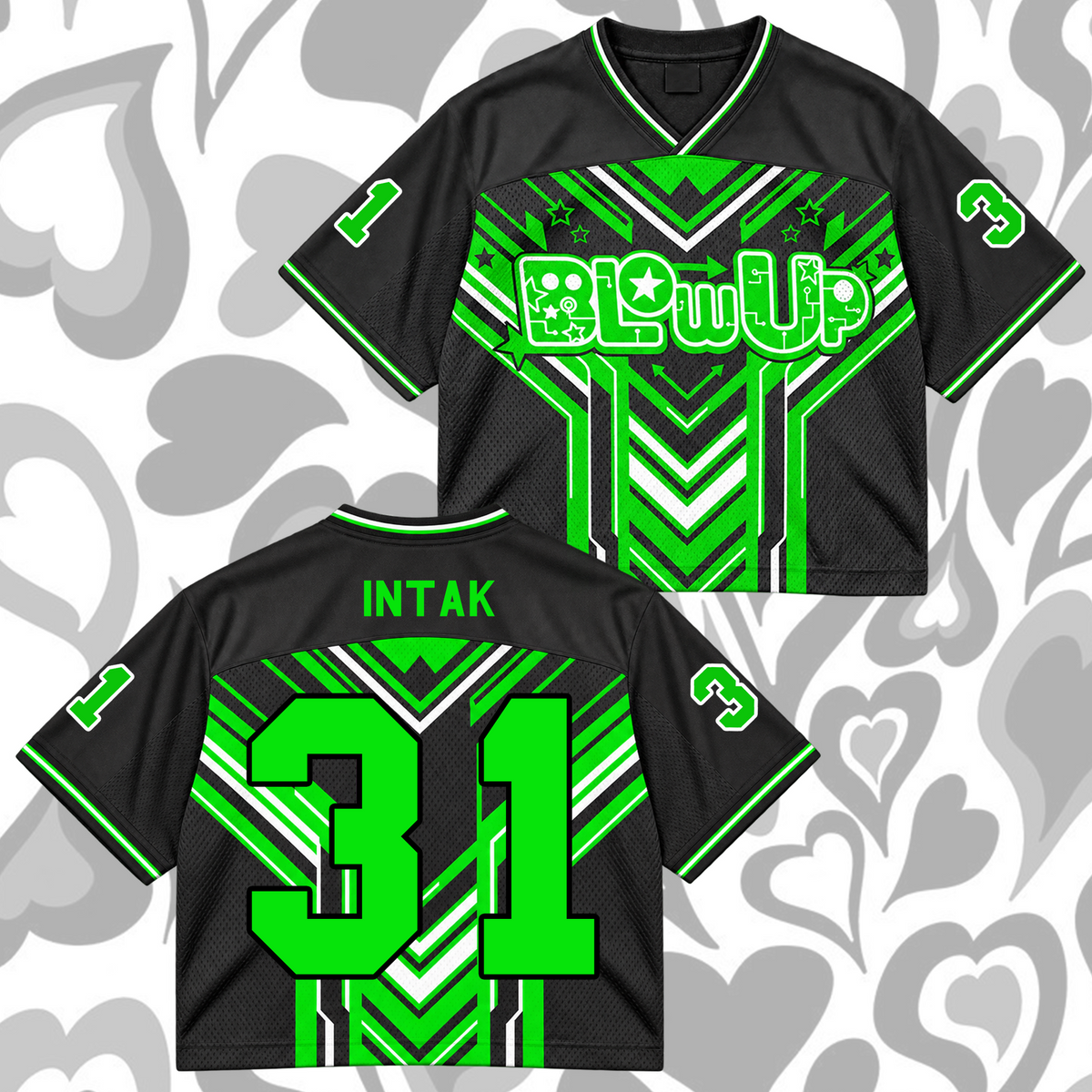 CreepEye Horror Haven P1harmony Mesh-Trikot Fan-Edition