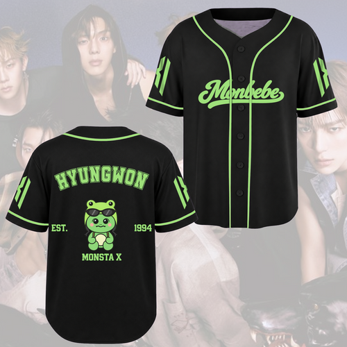 Monsta X World Tour The X Nexus Baseballtrikot Fan-Edition