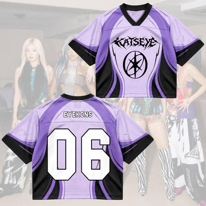 KATSEYE Comeback Heavy Metal Mixed Mesh Jersey For EYEKONS