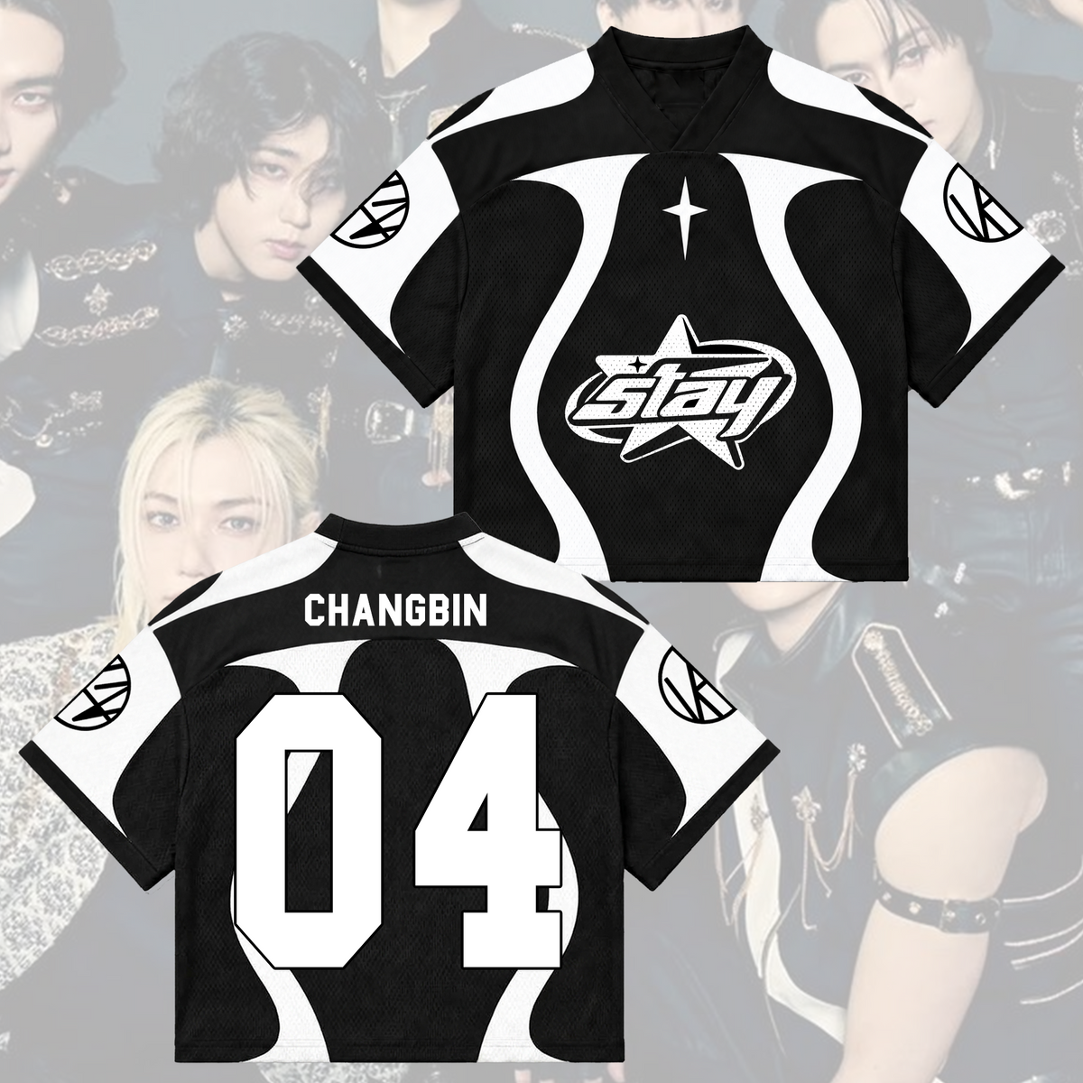 Fiery Stay This That Album  Run It World Tour Mixed Mesh Jersey Gift for Fans
