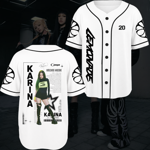 Aespa Chronicles Lemonade Baseball Jersey Gift For Fans