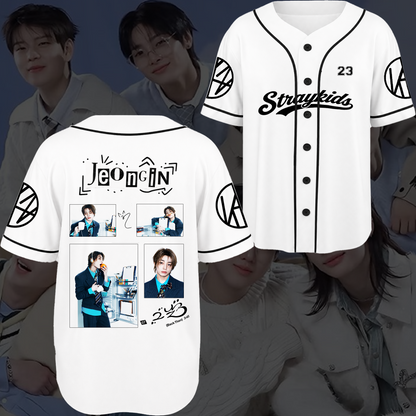 Stray Kids THIS & THAT Era Baseball Jersey Unisex Streetwear Concert Gift For Fans