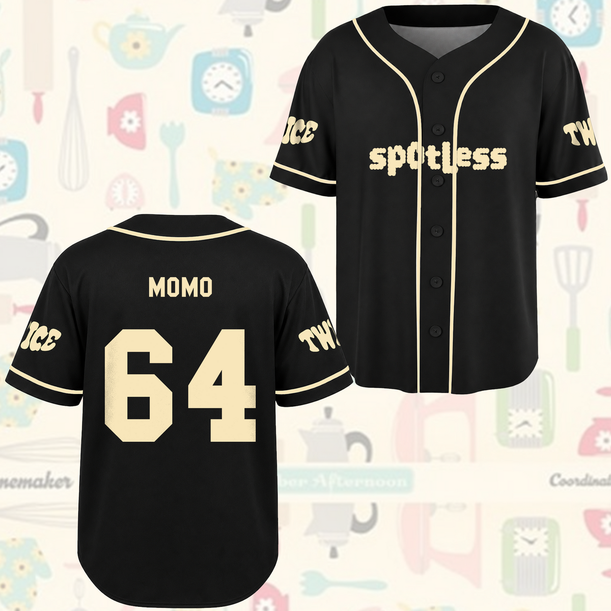 Super, das ist für das TWICE Baseballtrikot der Welttournee 2026